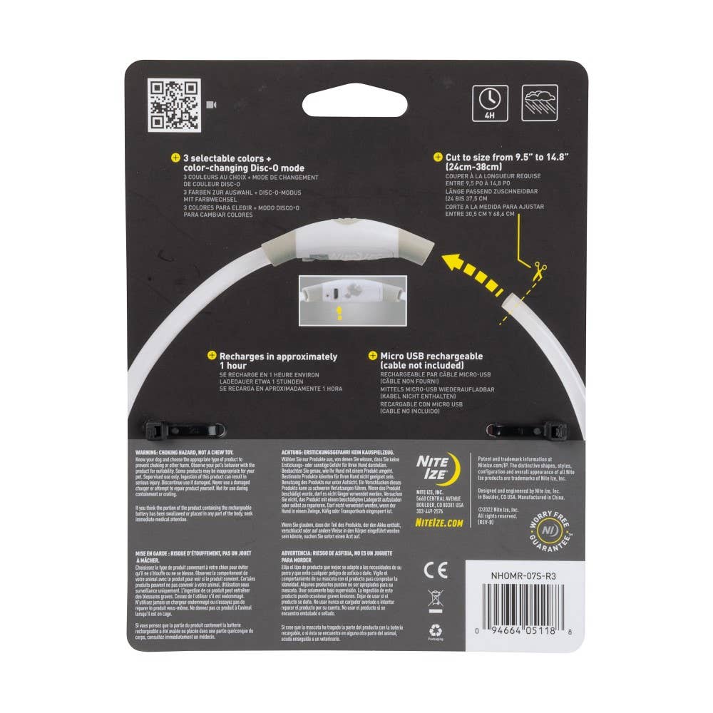 Mini Rechargeable LED Safety Necklace