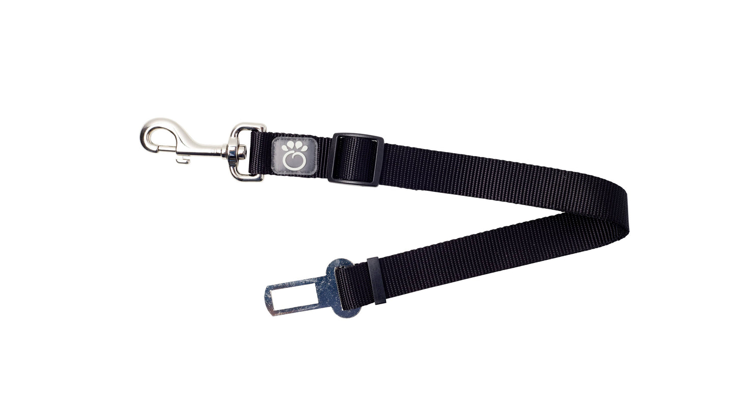 Pet Seat Belt Tether: Black