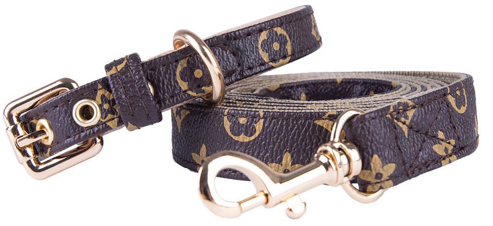 PU Six Colors Dog Collar Personalized Leather Pet Products For