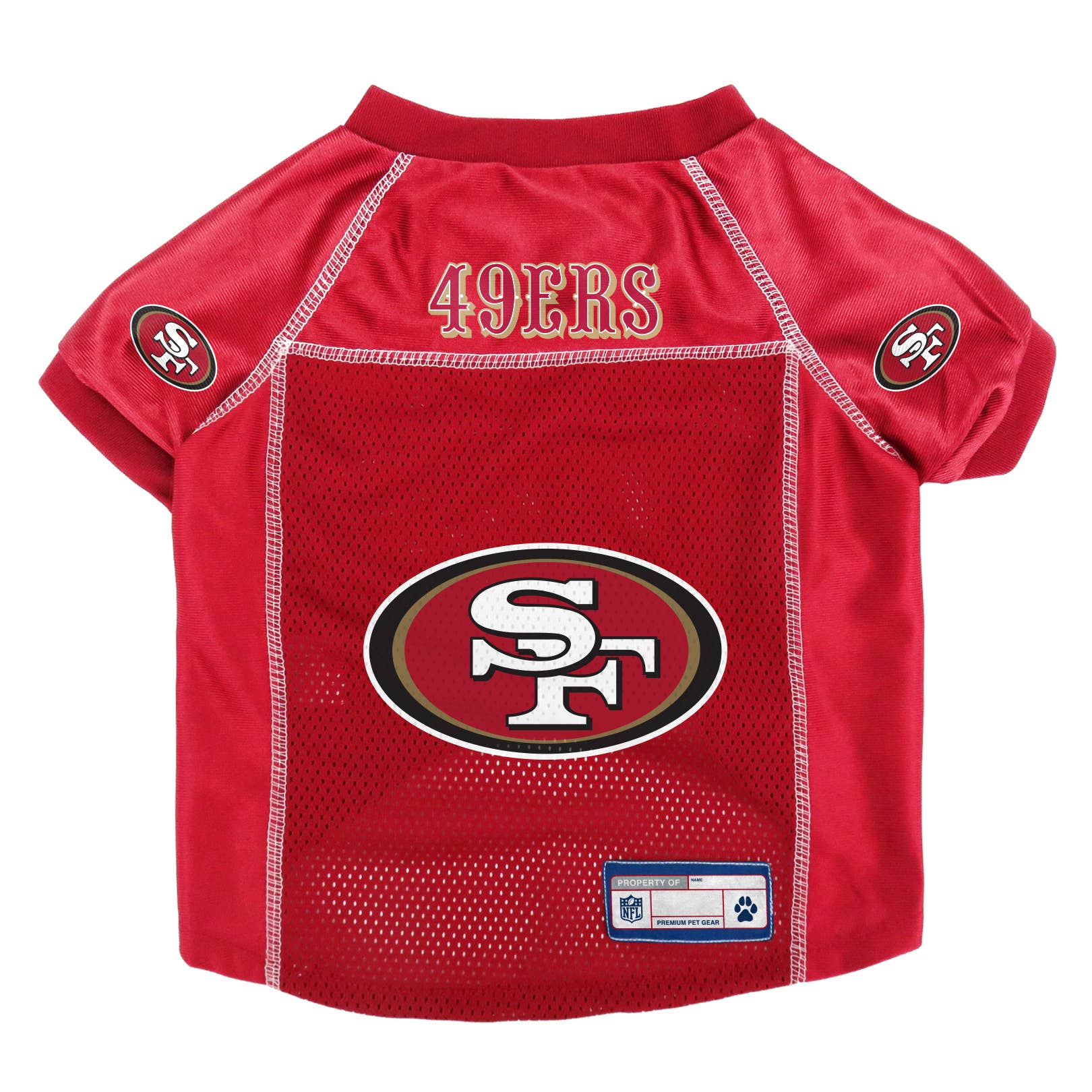 NFL San Francisco 49ers Basic Pet Jersey – LaVa Pooch Boutique