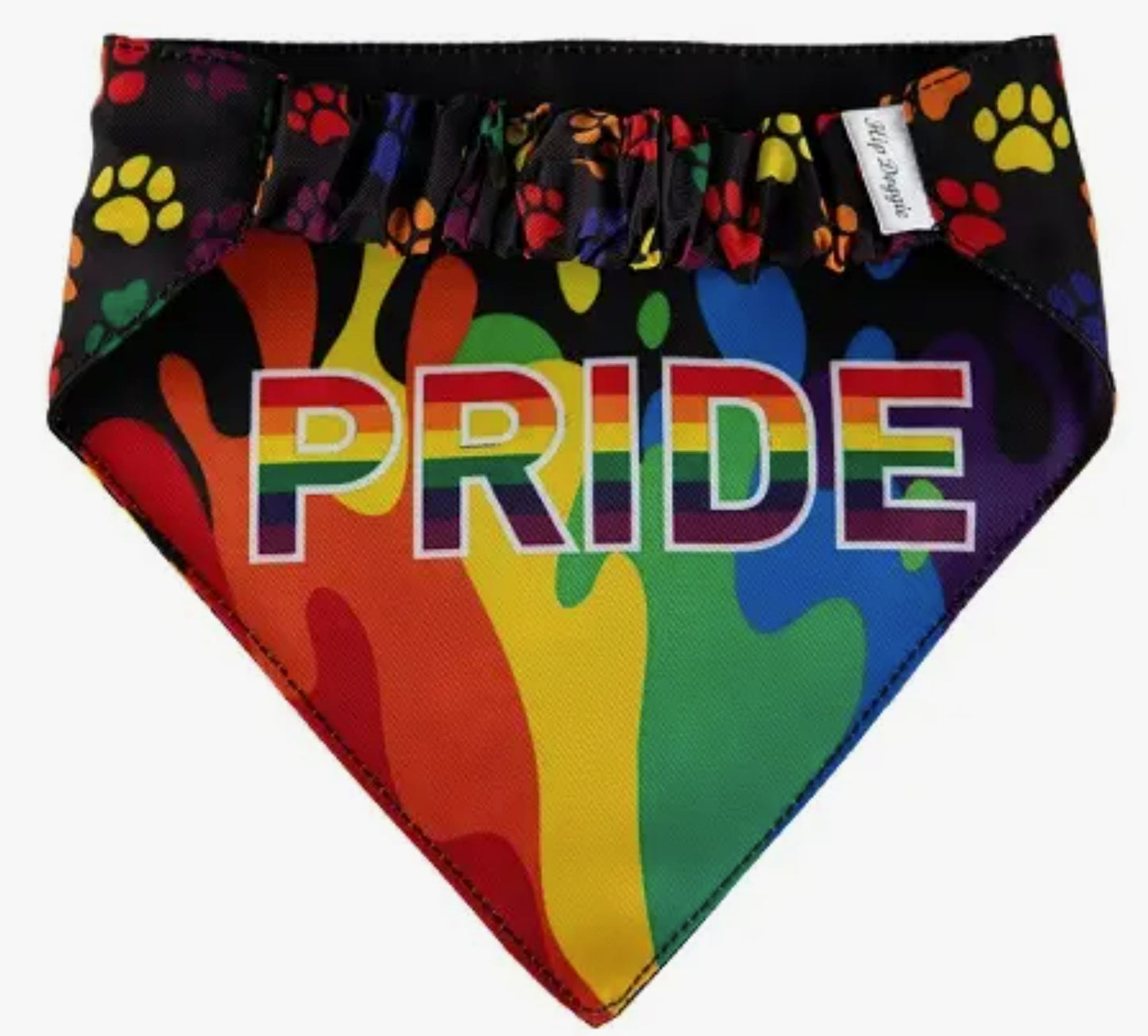 HIP DOGGIE PRIDE DOG BANDANA