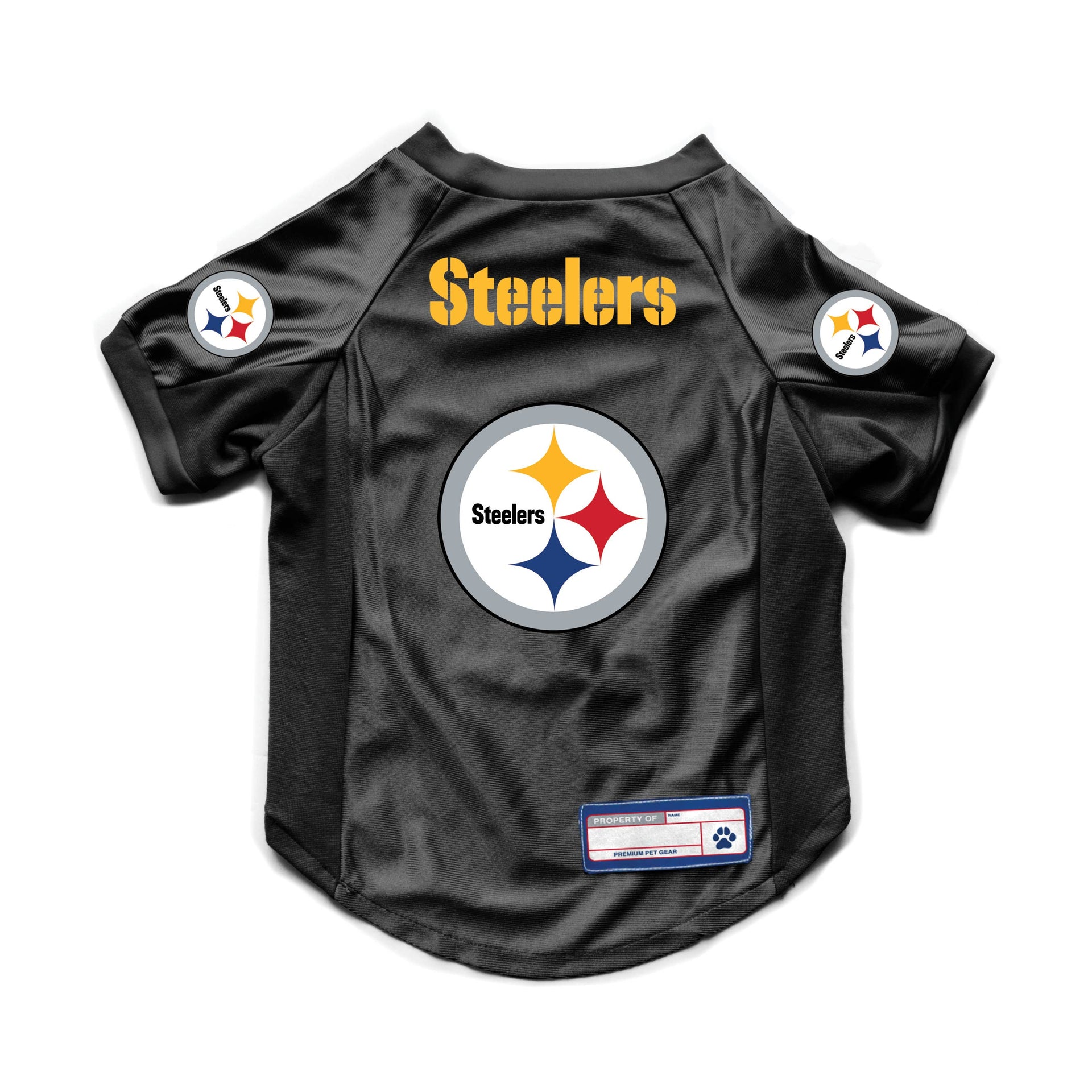  NFL Pittsburgh Steelers Dog Jersey, Size: X-Large